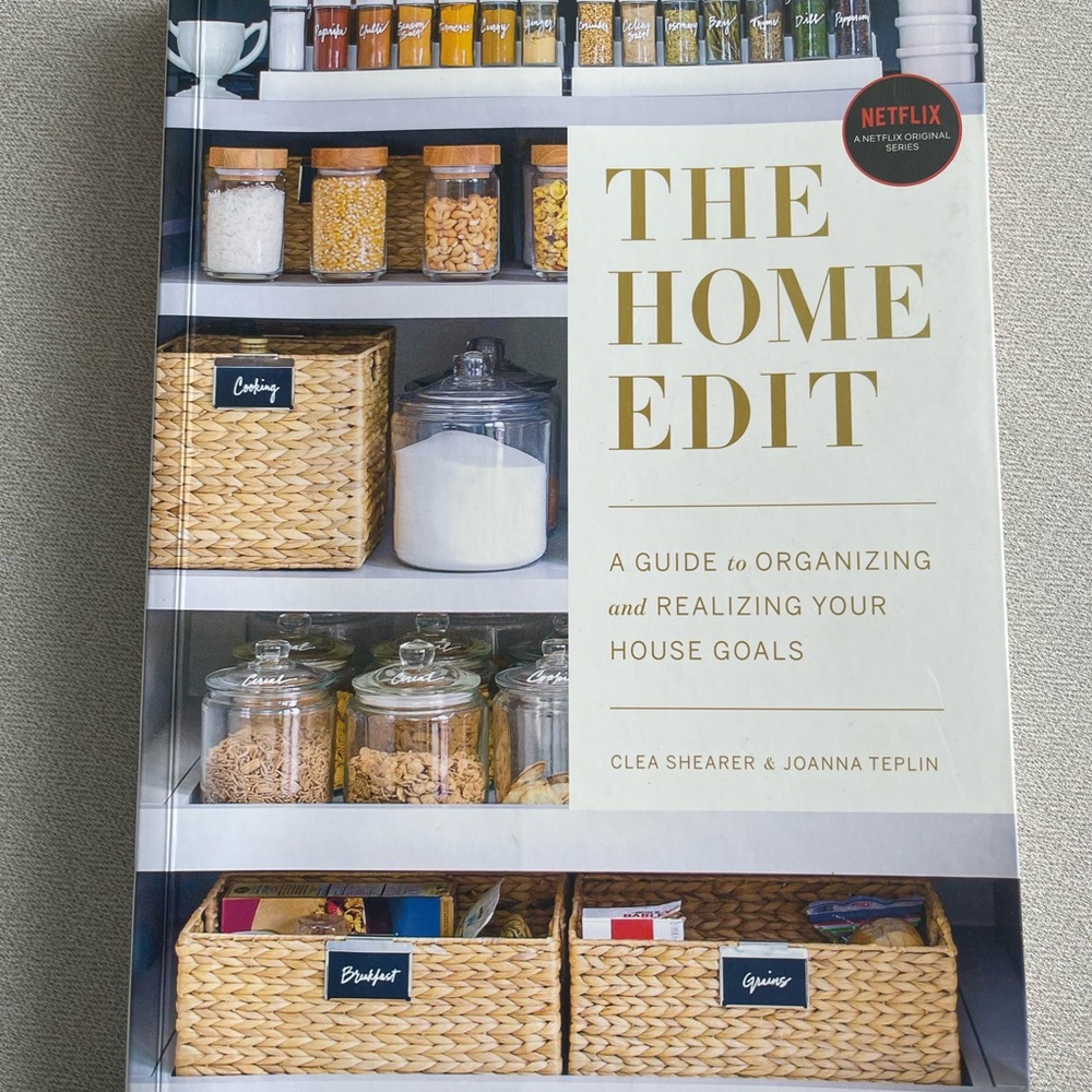 The Home Edit: Organizing Guide with Gold Accents